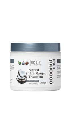 Coconut Shea Hair Masque Treatment by Eden BodyWorks 16 Fl. Oz