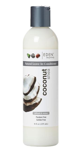 Coconut Shea Leave In Conditioner by Eden BodyWorks 8 Fl. Oz