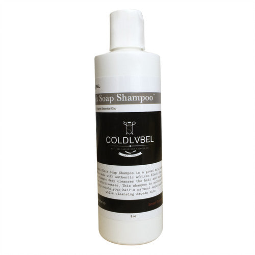 # Cold Label Black Soap Shampoo 8 oz.
