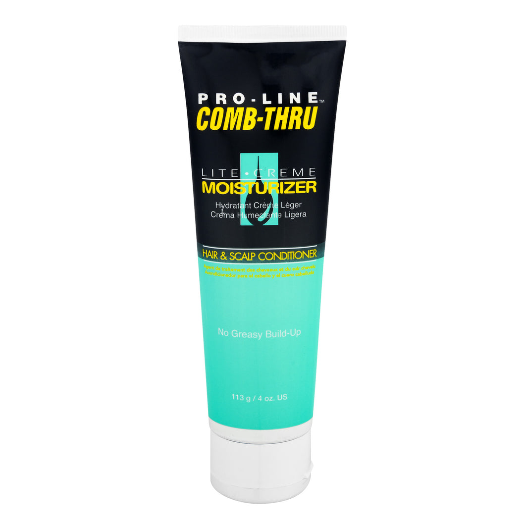 Lite Creme Moisturizer by Pro-Line Comb-Thru 4 OZ.