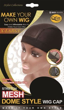 Load image into Gallery viewer, M&amp;M Headgear Qfitt Mesh Dome Style Wig Cap