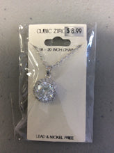 Load image into Gallery viewer, Cubic Zirconia 18”-20” Chain