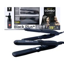 Load image into Gallery viewer, Ceramic Coated Plate Flat Iron Combo 0.5" &amp; 1" by Tyche