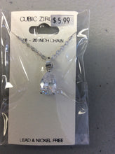 Load image into Gallery viewer, Cubic Zirconia 18”-20” Chain