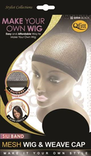 Load image into Gallery viewer, M&amp;M Headgear Qfitt Sili Band Mesh Wig &amp; Weave Cap