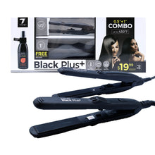 Load image into Gallery viewer, Ceramic Coated Plate Flat Iron Combo 0.5" &amp; 1" by Tyche