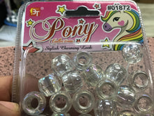 Load image into Gallery viewer, Large Round Beads Pony Collection by Beauty Town
