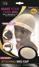 Load image into Gallery viewer, M&amp;M Headgear Qfitt Sili Band Stocking Wig Cap