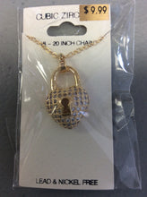 Load image into Gallery viewer, Cubic Zirconia 18”-20” Chain