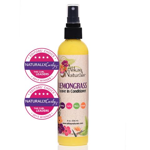 Lemongrass Leave In Conditioner by Alikay Naturals 8 Fl. Oz