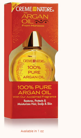 100 % Pure Argan Oil by Creme Of Nature 1 Fl. Oz.