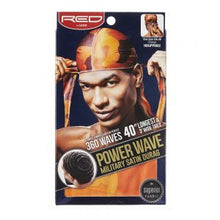 Load image into Gallery viewer, Power Wave Military Satin Durag by Kiss