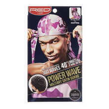 Load image into Gallery viewer, Power Wave Military Satin Durag by Kiss