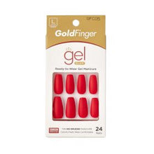 Load image into Gallery viewer, Goldfinger Gel Glam 24 nails by kiss