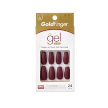Load image into Gallery viewer, Goldfinger Gel Glam 24 nails by kiss