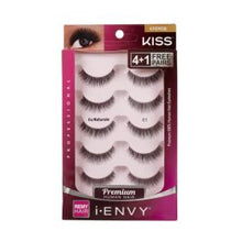 Load image into Gallery viewer, Eyelash Strip 4+1 Free Pairs by I Envy Kiss