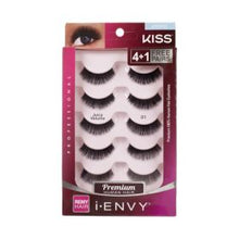 Load image into Gallery viewer, Eyelash Strip 4+1 Free Pairs by I Envy Kiss