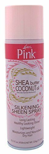 Luster’s Pink Shea Butter Coconut Oil Silkening Sheen Spray