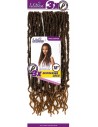 Lulutress Pre-Looped 3X Distressed Locs 18