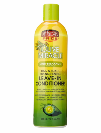 Olive Miracle Leave-In Conditioner by African Pride 12 OZ