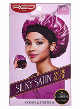 Load image into Gallery viewer, X-Large Silky Satin Wide Edge Reversible Cap by RED Kiss